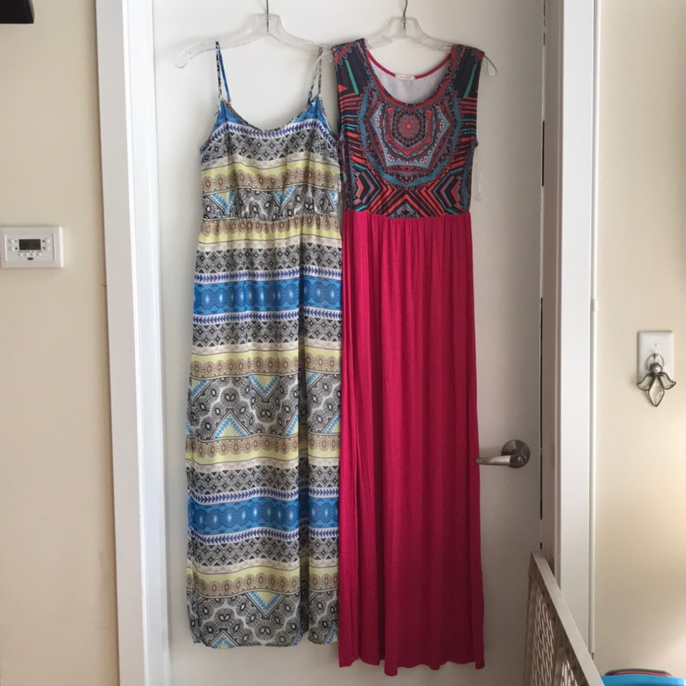 👗 2 cute printed dresses! 👗